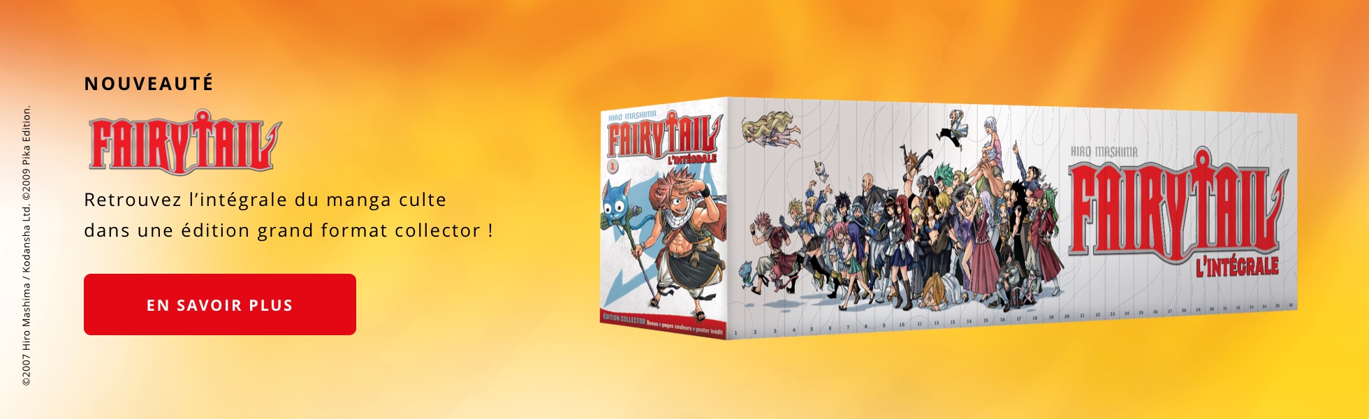 Fairy Tail, l\'intégrale en édition collector